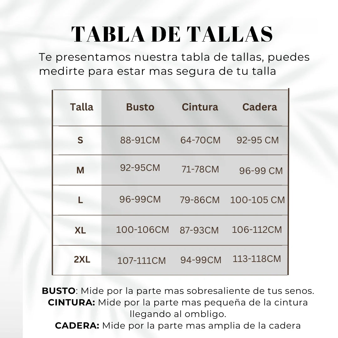 Tabla de medidas